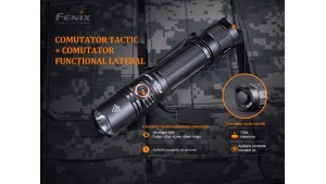 Fenix PD35 V3.0 - Lanternă Tactică - 1700 Lumeni - 357 Metri - Black